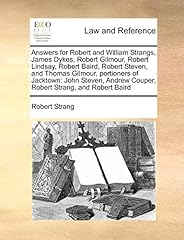 Answers robert william for sale  Delivered anywhere in UK