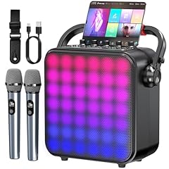 Karaoke con microfono usato  Spedito ovunque in Italia 