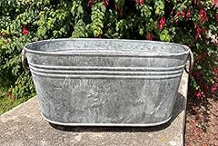 Galvanised oval trough for sale  Delivered anywhere in Ireland