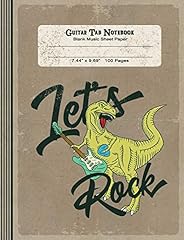 Guitar tab notebook for sale  Delivered anywhere in Ireland