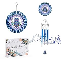 Wind chimes owl for sale  Delivered anywhere in USA 