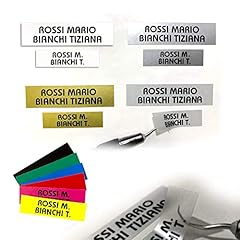 Targhette citofono personalizz usato  Spedito ovunque in Italia 