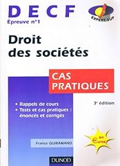 Decf épreuve droit d'occasion  Livré partout en France