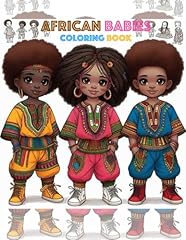 African babies coloring for sale  Delivered anywhere in UK
