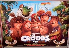 Cinema poster croods for sale  Delivered anywhere in UK