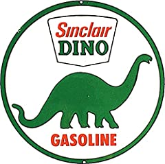 Sinclair dinosaur round for sale  Delivered anywhere in USA 