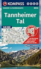 Kompass wanderkarte tannheimer gebraucht kaufen  Wird an jeden Ort in Deutschland