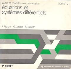 Equations systèmes différent d'occasion  Livré partout en France