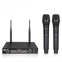 Wireless microphones dual for sale  Delivered anywhere in Ireland