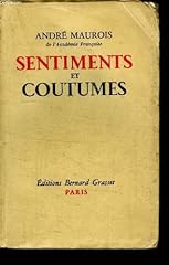 Sentiments coutumes. mariage d'occasion  Livré partout en France