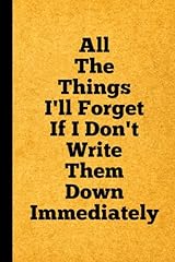 Things forget write for sale  Delivered anywhere in USA 