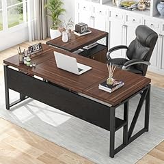 Tribesigns shaped desk for sale  Delivered anywhere in USA 