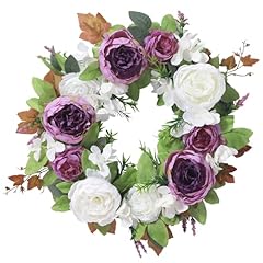Lasperal peony wreath for sale  Delivered anywhere in USA 