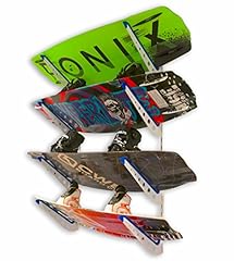 Used, StoreYourBoard Wakeboard Wall Storage Rack, Metal Adjustable 4 Wakeboard and Wakesurf Mount for sale  Delivered anywhere in USA 