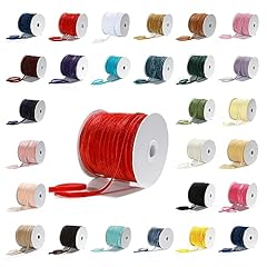 Velvet ribbon wide for sale  Delivered anywhere in UK