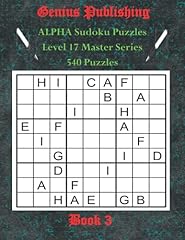 Alpha sudoku puzzles usato  Spedito ovunque in Italia 