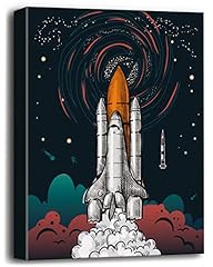 Spaceship themed canvas for sale  Delivered anywhere in USA 