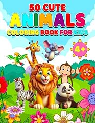Cute animals coloring for sale  Delivered anywhere in USA 