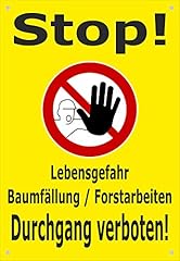 Absperr plane absperr gebraucht kaufen  Wird an jeden Ort in Deutschland