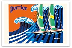 Perrier sailboat hokusai for sale  Delivered anywhere in USA 