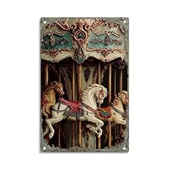 Carousel horse tin for sale  Delivered anywhere in USA 