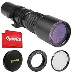 Opteka 500mm telephoto for sale  Delivered anywhere in USA 