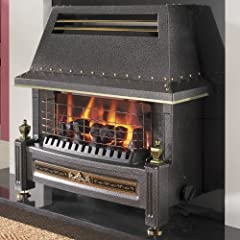 Flavel Natural Gas Fire - Regent Living Flame Effect for sale  Delivered anywhere in UK