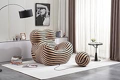 Barrel chair ottoman for sale  Delivered anywhere in USA 