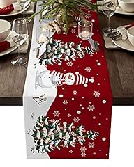 Christmas table runner for sale  Delivered anywhere in USA 