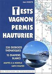 Tests vagnon permis d'occasion  Livré partout en France