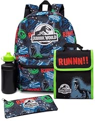 Jurassic backpack lunch for sale  Delivered anywhere in UK