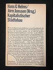 Kapitalistischer städtebau an gebraucht kaufen  Wird an jeden Ort in Deutschland