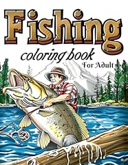 Fishing coloring book for sale  Delivered anywhere in UK