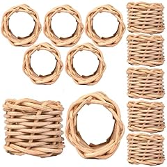 Rattan napkin rings for sale  Delivered anywhere in USA 