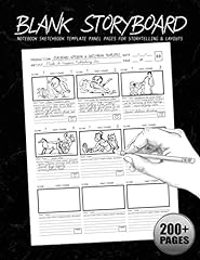 Blank storyboard notebook for sale  Delivered anywhere in UK