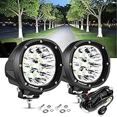 Auxbeam round led for sale  Delivered anywhere in USA 