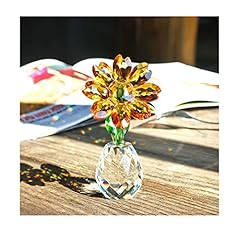 Crystal sunflower figurine for sale  Delivered anywhere in USA 