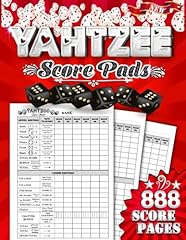 Yahtzee score pads for sale  Delivered anywhere in USA 