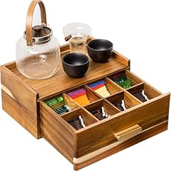 Acacia wood tea for sale  Delivered anywhere in USA 