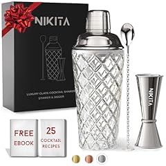 Silver cocktail shaker for sale  Delivered anywhere in UK