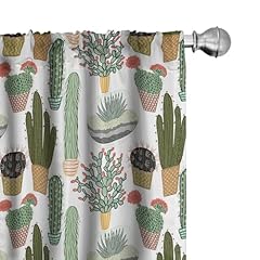 Ambesonne cactus window for sale  Delivered anywhere in USA 