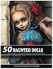 Haunted dolls grayscale for sale  Delivered anywhere in UK