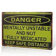 Danger mentally unsafe for sale  Delivered anywhere in USA 