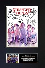 Stranger things signed for sale  Delivered anywhere in UK