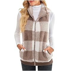 Fleece gilet women for sale  Delivered anywhere in UK