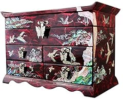 Mother pearl crane for sale  Delivered anywhere in USA 