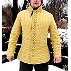 Gift medievale gambeson usato  Spedito ovunque in Italia 