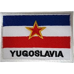Yugoslavia flag patch for sale  Delivered anywhere in UK