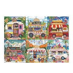 Food truck puzzle for sale  Delivered anywhere in USA 