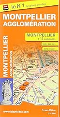 Montpellier plan ville d'occasion  Livré partout en France